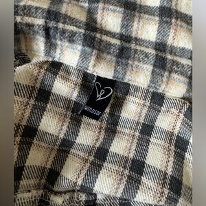 Oversized Plaid Shirt